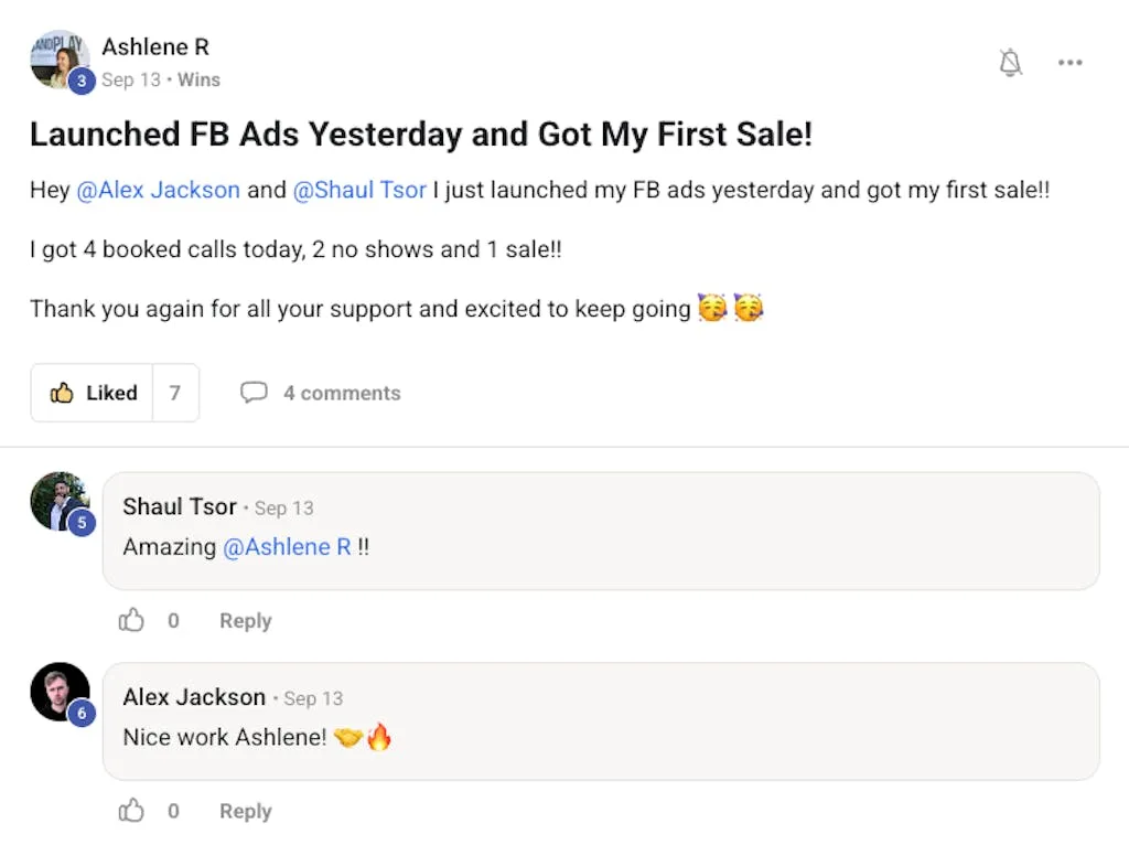 Sophie Amelkin — First 10 days of ads