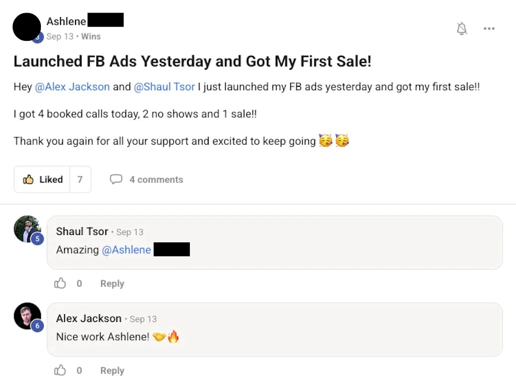 Sophie Amelkin — First 10 days of ads