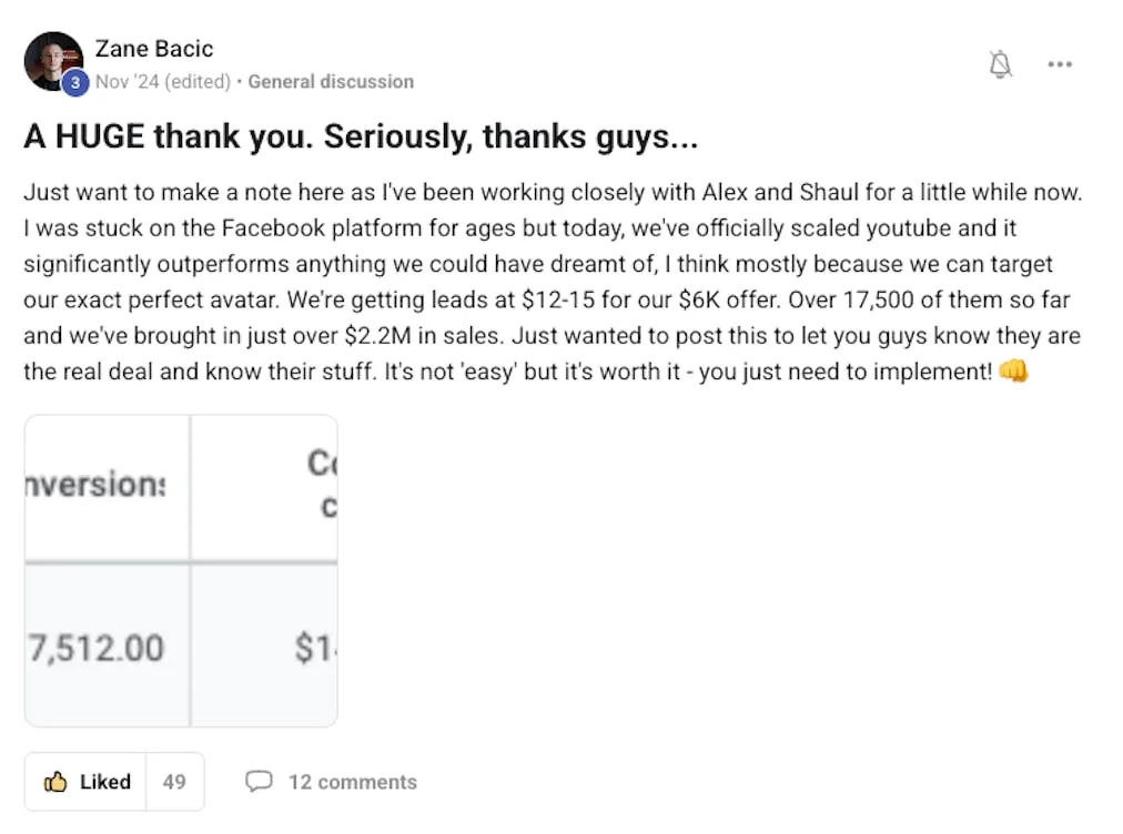 Vera Helleman — Results update