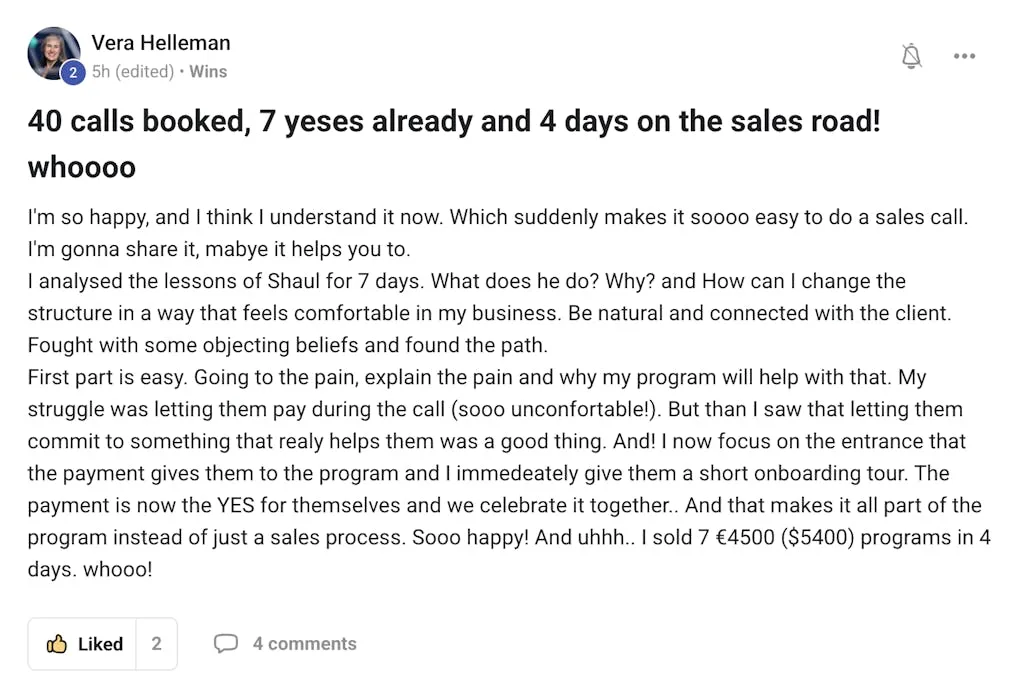 Eli Huang — 3 Sales in 1 Day