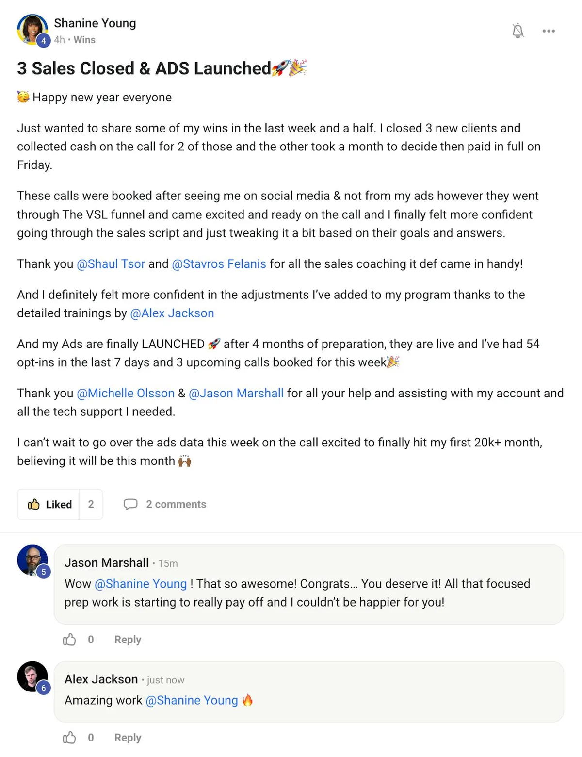 Scottie Schneider — Making progress